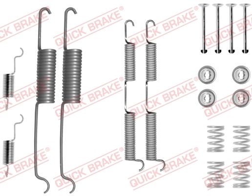 QUICK BRAKE Комплектующие, тормозная колодка 105-0727